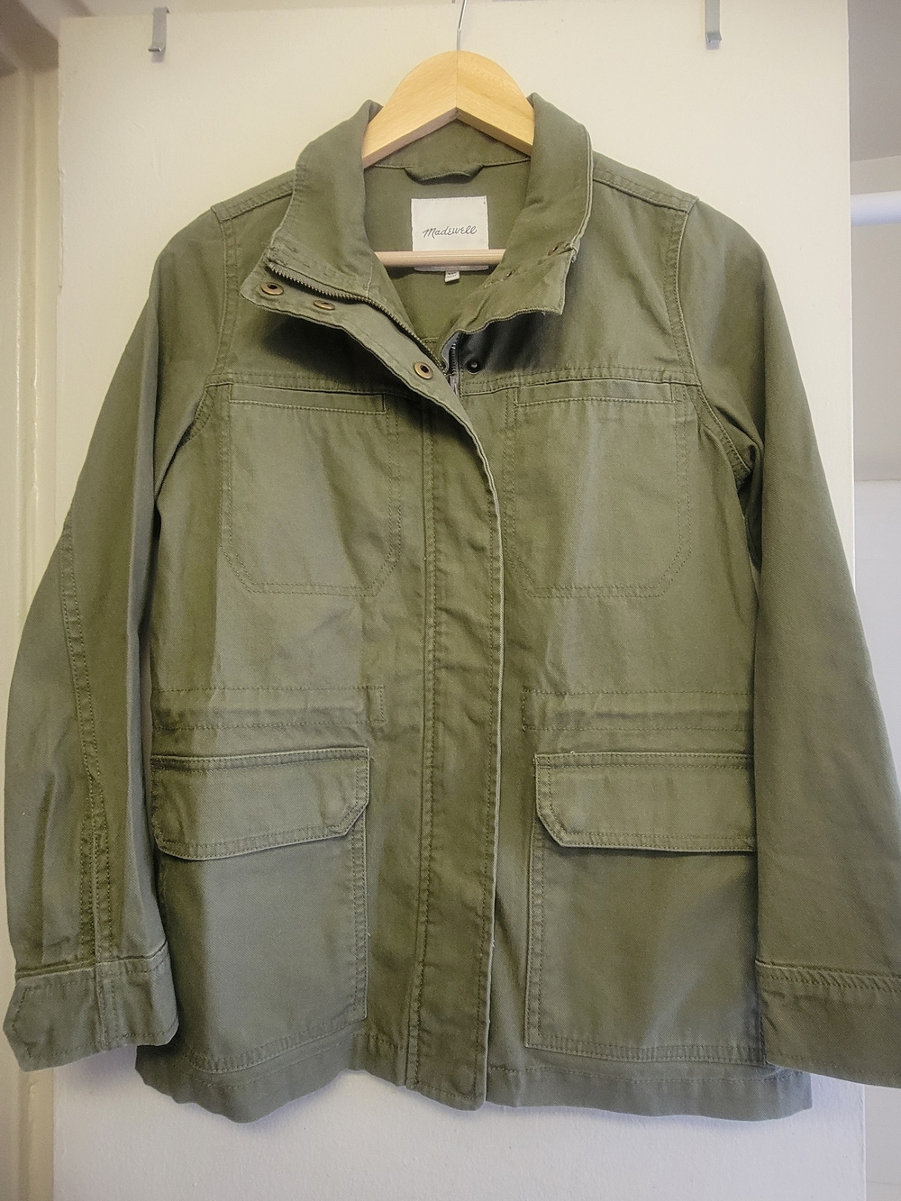 Madewell Olive Utility Jacket